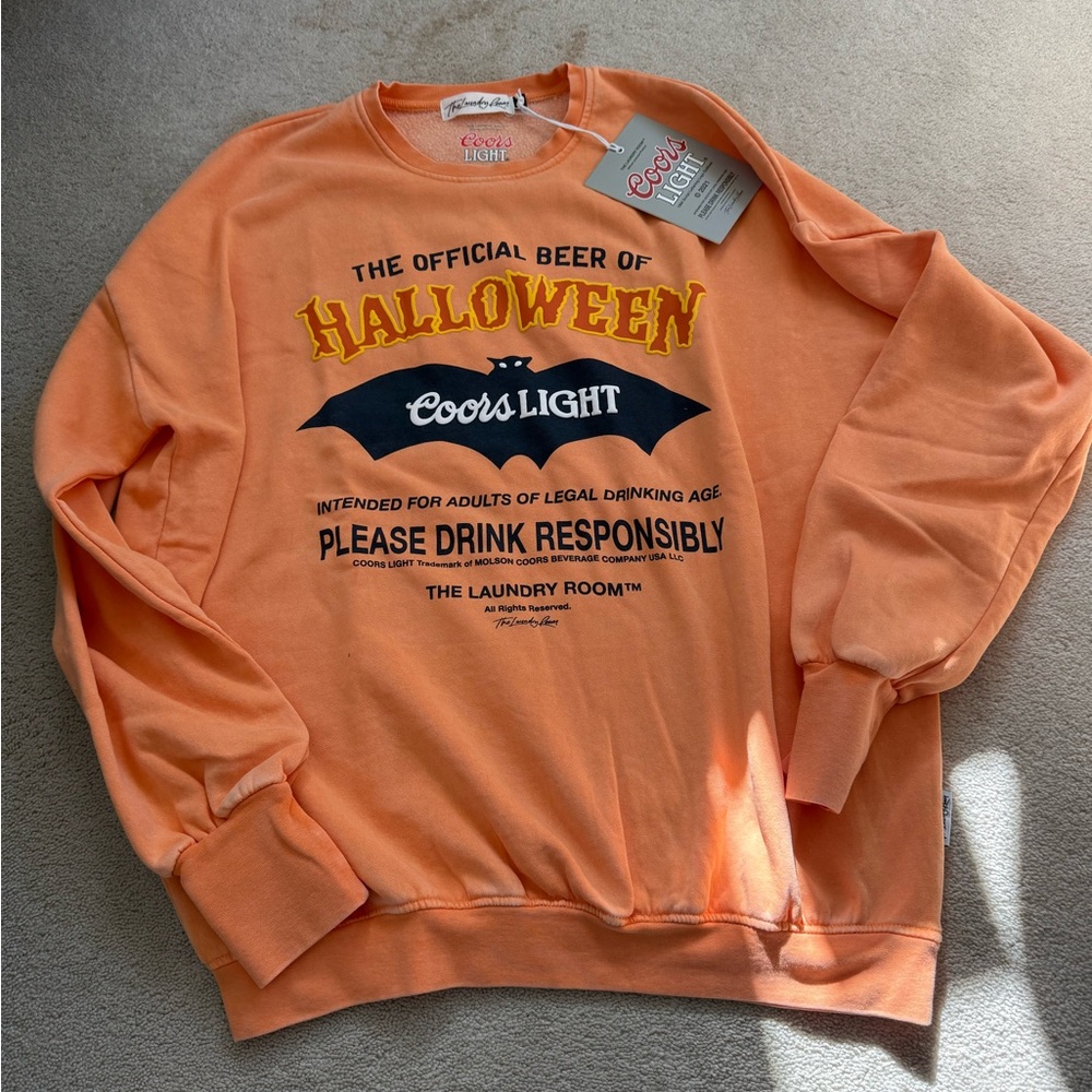 Coors Light Halloween Crewneck Sweatshirt